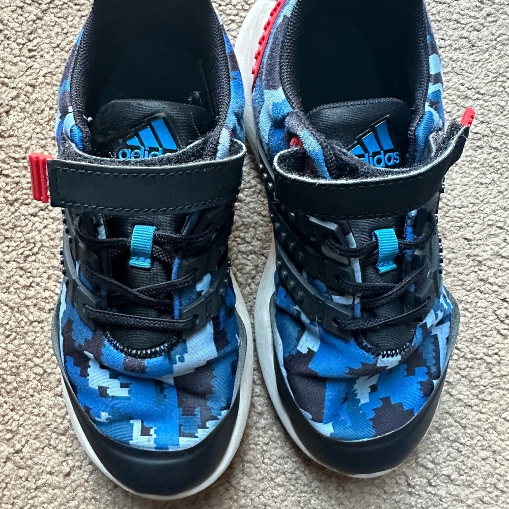 Boys lego adidas sneakers size 1.5